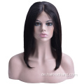 Heiß verkaufen 150 Densty Short Spitzenfront menschliches Haar Perücken Rohes indisches Haar Perücken menschliches Haar Straight Bob Perücken für schwarze Frauen